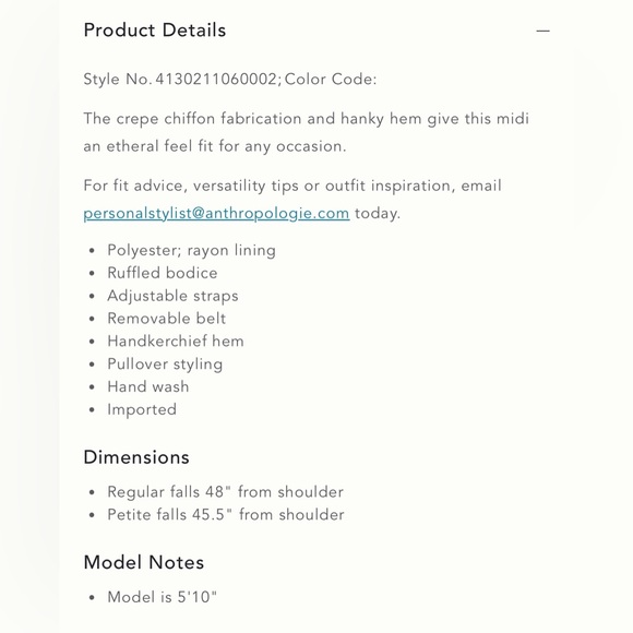 Anthropologie Zuri Midi Dress - Picture 9 of 9